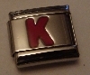 Letter K rood
